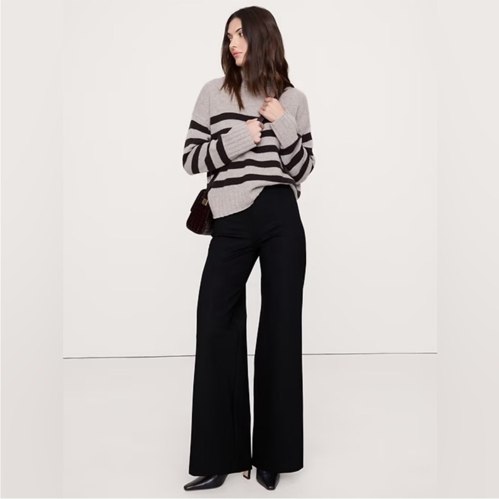 Banana Republic High Rise Wide Leg